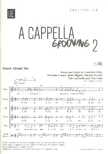 A cappella Grooving Band 2  für gem Chor a cappella  Chorpartitur