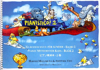 Pianistico Band 2  für Klavier (dt/en/jap)  