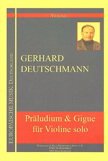 Präludium und Gigue DWV193  für Violine  