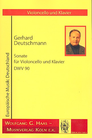Sonate DWV90 für Violoncello  und Klavier  