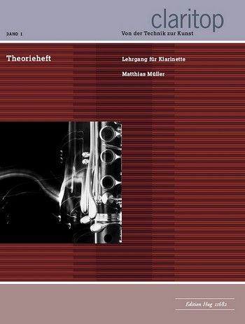 Claritop Band 1 Theorieheft  Lehrgang für Klarinette  