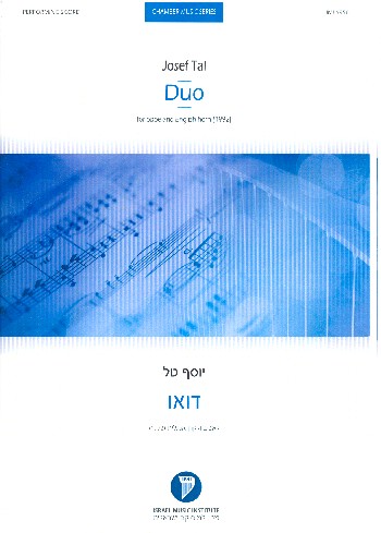 Duo  for oboe and English horn  2 scores