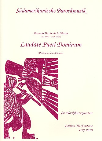 Laudate pueri Dominum  für 4 Blockflöten (SATB)  Partitur und Stimmen