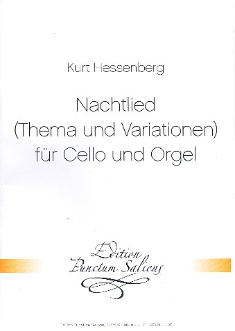 Nachtlied  für Violoncello und Orgel  