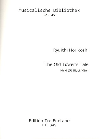 The old Tower's Tale (+CD) für 4-5 Blockflöten  (SATB(Sb))  Partitur