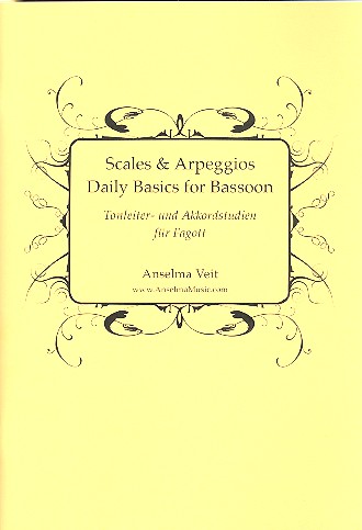 Scales and Arpeggios, daily Basics  for bassoon  