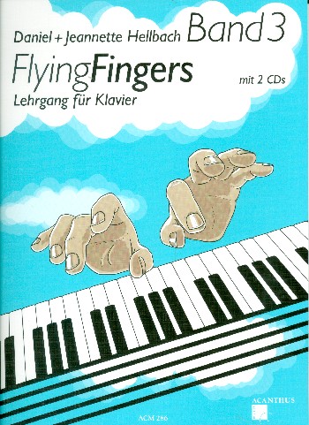 Flying Fingers Band 3 (+2 CD's)  für Klavier  
