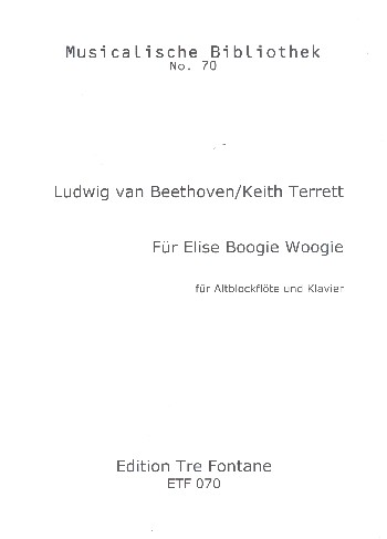 Für Elise Boogie Woogie  für Altblockflöte und Klavier  