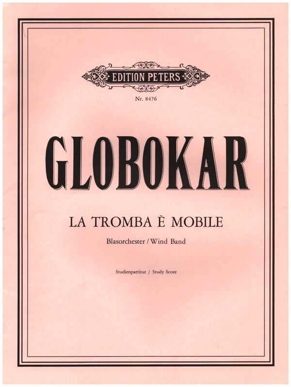 La tromba è mobile (1979)  für 24 Bläser und Schlagzeug  Studienpartitur