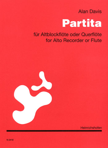 Partita für Altblockflöte oder  Flöte solo  