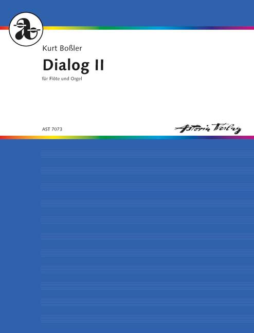 Dialog 2  für Flöte und Orgel  