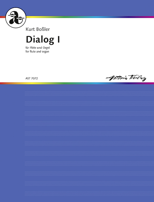 Dialog 1  für Flöte und Orgel  