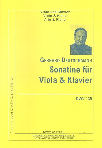 Sonatine DWV139  für Viola und Klavier  