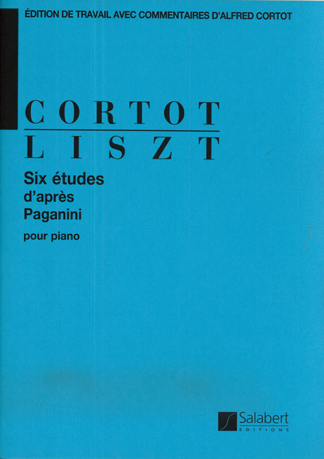 6 études d'après Paganini  pour piano  