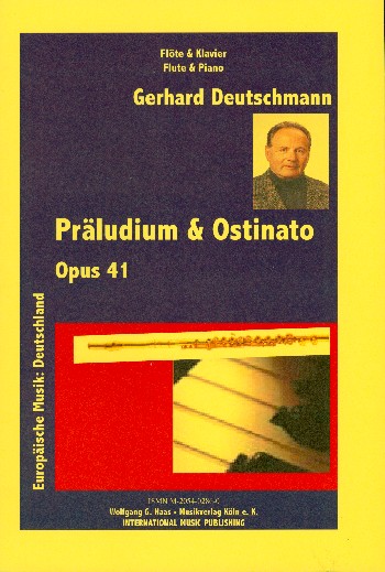 Präludium und Ostinato Op.41 für  Flöte und Klavier  