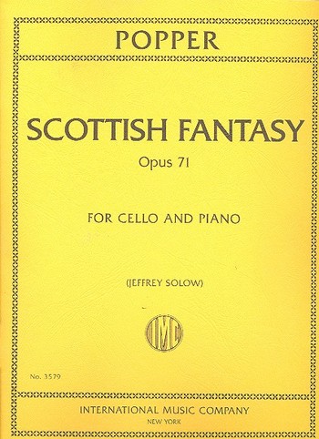 Scottish Fantasy op.71  for cello and piano  