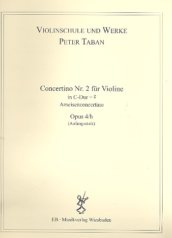 Concertino C-Dur Nr.2 op.4b  für Violine und Klavier  
