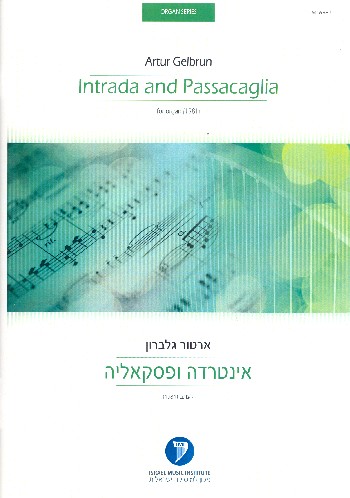 Intrada and Passacaglia  for organ  