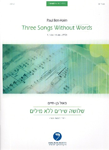 3 Songs without Words  für Viola und Klavier  