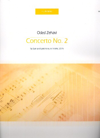 Concerto no.2  for flute and orchestra  score
