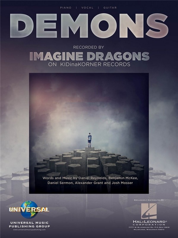Demons:  for piano/vocal/guitar  Einzelausgabe