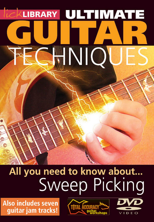 All You Need to Know About Sweep Picking Technique  Gitarre  DVD