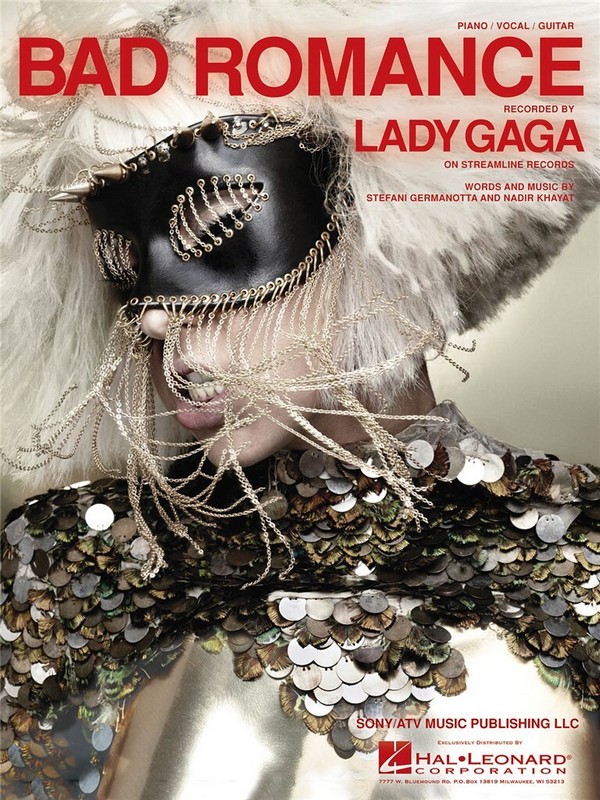 Bad Romance  Piano, Vocal and Guitar  Buch