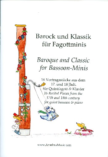 Barock und Klassik für Fagottminis  für Quintfagott und Klavier  