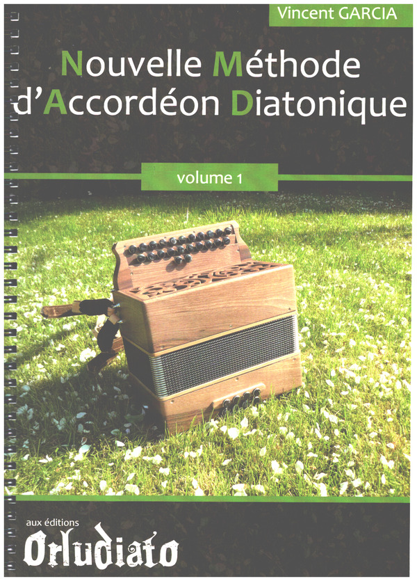 Nouvelle Methode d'Accordéon diatonique, Vol. 1   pour accordéon  