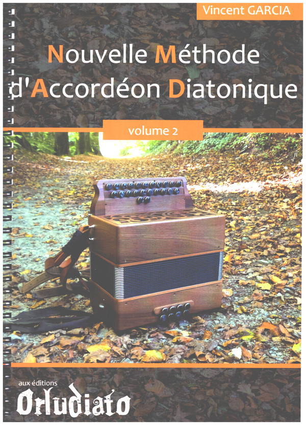 Nouvelle Methode d'Accordéon diatonique Vol.2  pour accordéon  