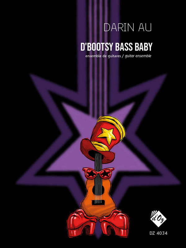 D'Bootsy Bass Baby  Gitarrenensemble  Partitur + Stimmen